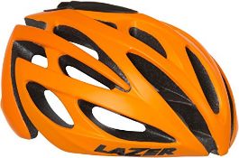 Lazer O2 Helmet Orange Mat Flash Orange Size:M-L RRP £104.99