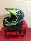Bell Gloss Smoke-pear REPERATION 2018 Sanction MTB Full Face Helmet RRP £69.99