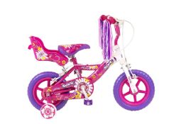 Sonic Daisy Girls 12 Inch Bike, White/Pink RRP £89.99
