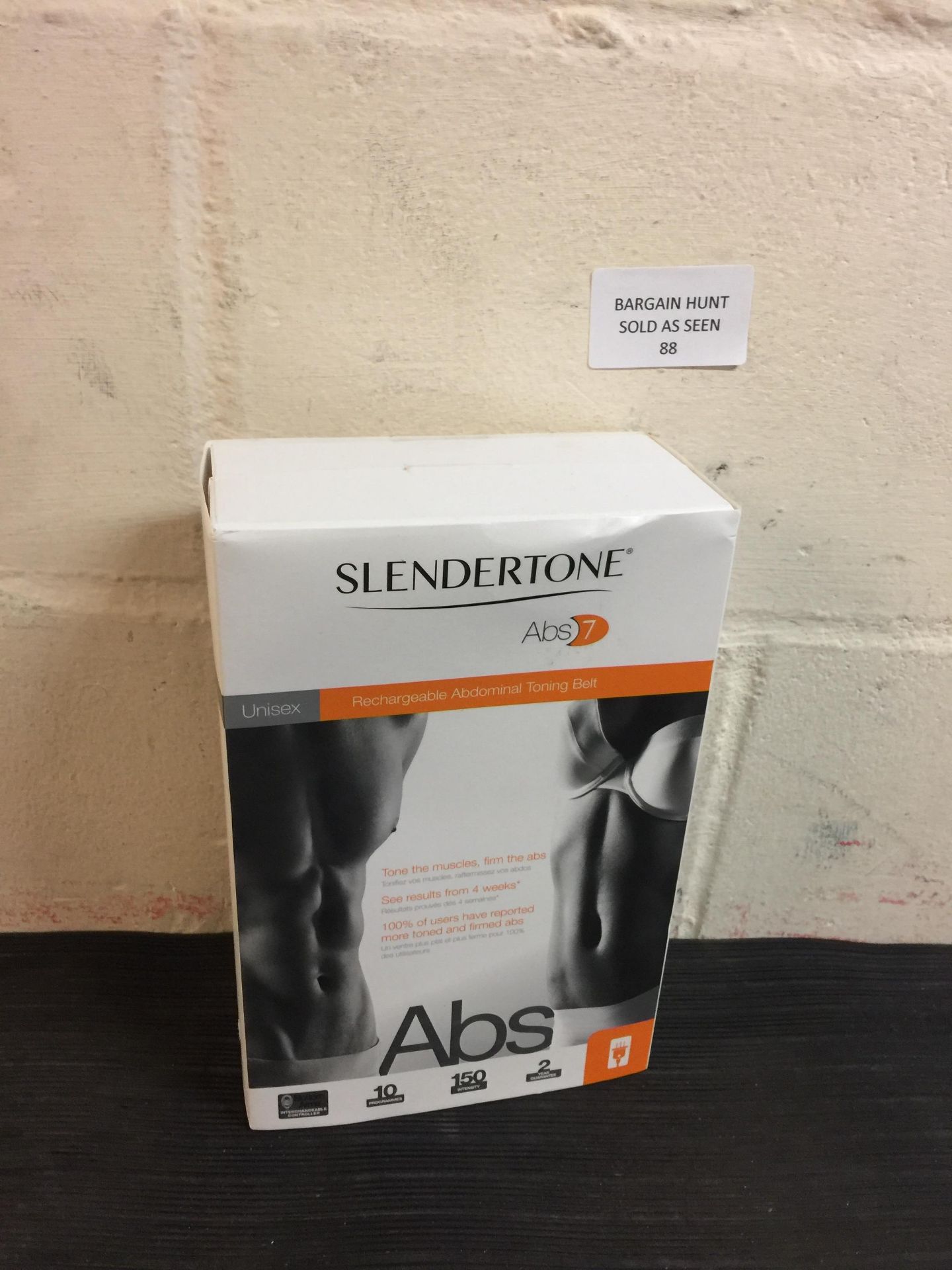 Slendertone Unisex Abs7 Rechargeable Toning Belt RRP £99.99