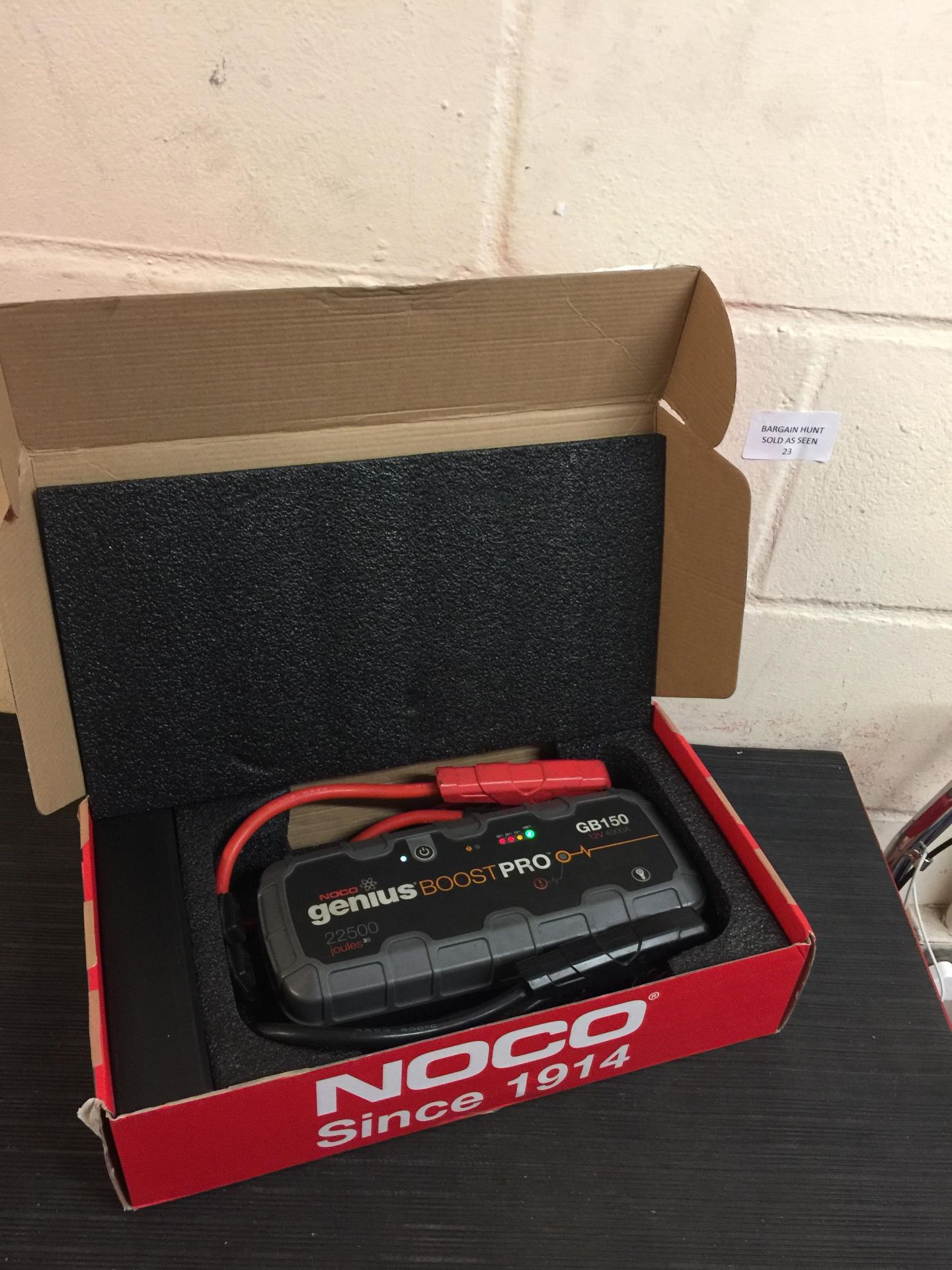 NOCO Genius Boost Pro GB150 4000 Amp 12V UltraSafe Lithium Jump Starter RRP £284.99