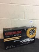 Circulon Infinite Hard Anodised 24 cm Saute Pan with Steel Lid - Black RRP £78.99