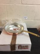 Pentole Agnelli Family Cooking Copper Frying Pan RRP £69.99