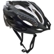 respass Crankster, Black, S/M, Adjustable Cycle Safety Helmet