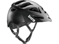 Bern Mens Morrison Zipmold Helmet, Men, Helm Morrison Zipmold, matt black, S/M RRP £80