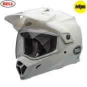 Bell Helmets MX-9 Adventure MIPS, Solid White, XX-Large RRP £189.99