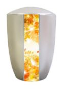 Brand New Urns UK Adult Cremation Ashes Ceramic Urn-Farley Ivory 18.5x18.5x30 cm RRP £100