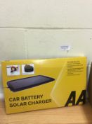 AA Car Battery Solar Charger