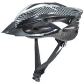 Trespass Crankster, Black, L/XL, Adjustable Cycle Safety Helmet