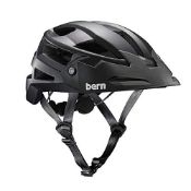 Bern Unisex FL-1 Trail Satin Bike Helmet Black, Large RRP £61.99