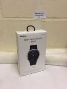 Nokia Steel HR Hybrid Smartwatch - Activity Fitness and Heart Rate Tracker RRP £169.99