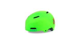 Giro Kids' Dime FS Cycling Helmet, Matt Lime Blast, Small (51-55 cm)