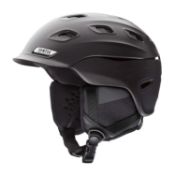 Smith Helmet Lightweight Vantage Men's Outdoor Ski Helmet, Matte Black, Size M RRP £105