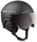 Black Crevice Arlberg Ski Helmet grey Carbón Size:M/L RRP £102.99