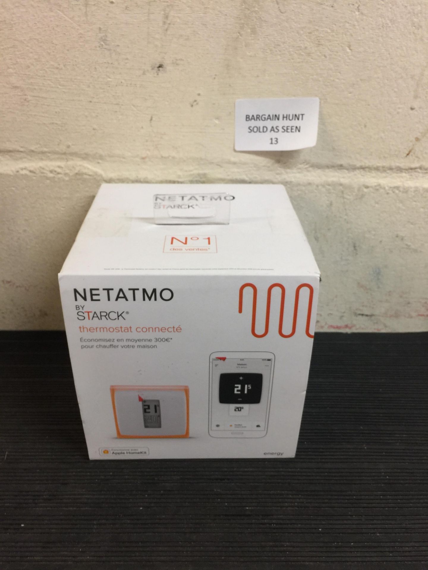 Smart Thermostat for Individual Boiler - Netatmo by Starck RRP £131.99