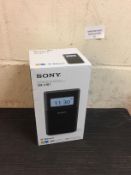Sony SRFV1BT Portable Bluetooth Speaker with Am/FM Radio RRP £159.99