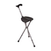 Brand New Switch Sticks Seat Stick, 2-in-1 Walking Cane Seat, Folding