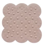 Brand New MSV Rubber Shower Mat, Pink, 54 x 54 cm