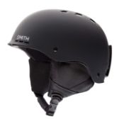 Smith Holt 2 Men's Outdoor Ski Helmet available in Matte Black - Size 59 - 63 RRP £50
