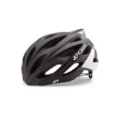 Giro Unisex Savant Cycling Helmet, Black/White, Medium/55 - 59 cm RRP £63.99