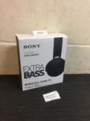 Sony MDR-XB650BT Extra Bass Wireless Headphones