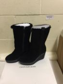 Calvin Klein Shuana Suede, Women's Ankle Boots, 38 EU RRP £130
