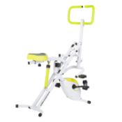 Ultrasport F-Rider Trainer 2-in-1, Fitness Bike and Ab Trainer RRP £132.99