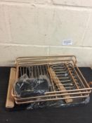 Dish Drainer Rack with Drip Tray