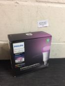 Philips Hue White and Colour Ambience Smart E27 Bulb Starter Kit RRP £122.99