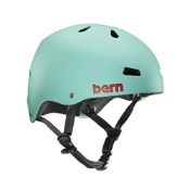 Bern Unisex's Macon EPS Cycling Helmet, Matte Turquoise, X-Large