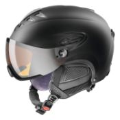 Uvex Ski Helmet 300/200 Black Black Mat Size:53-56 cm RRP £129.99