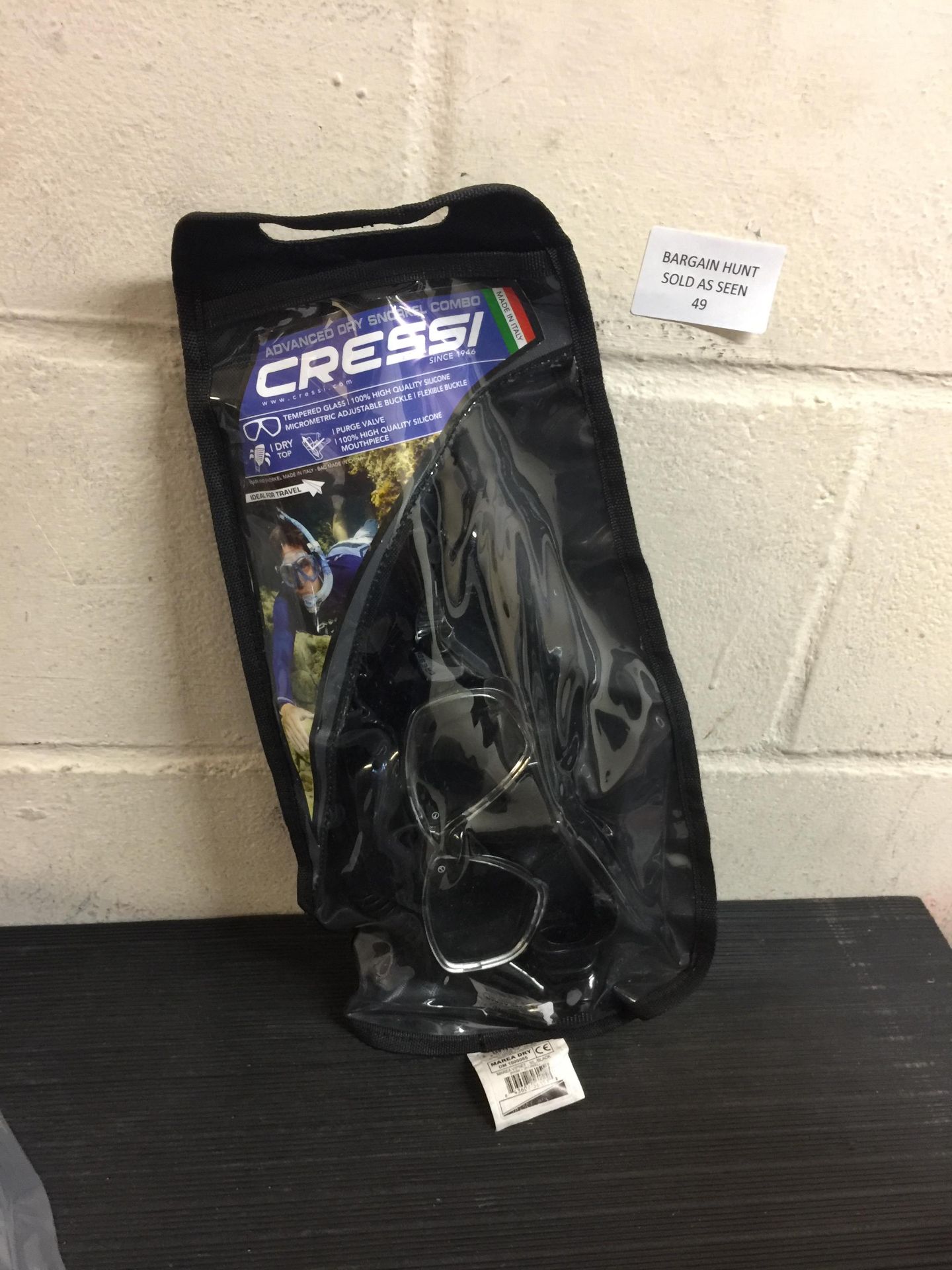 Cressi Marea Ultra Dry Combo Snorkelling Set