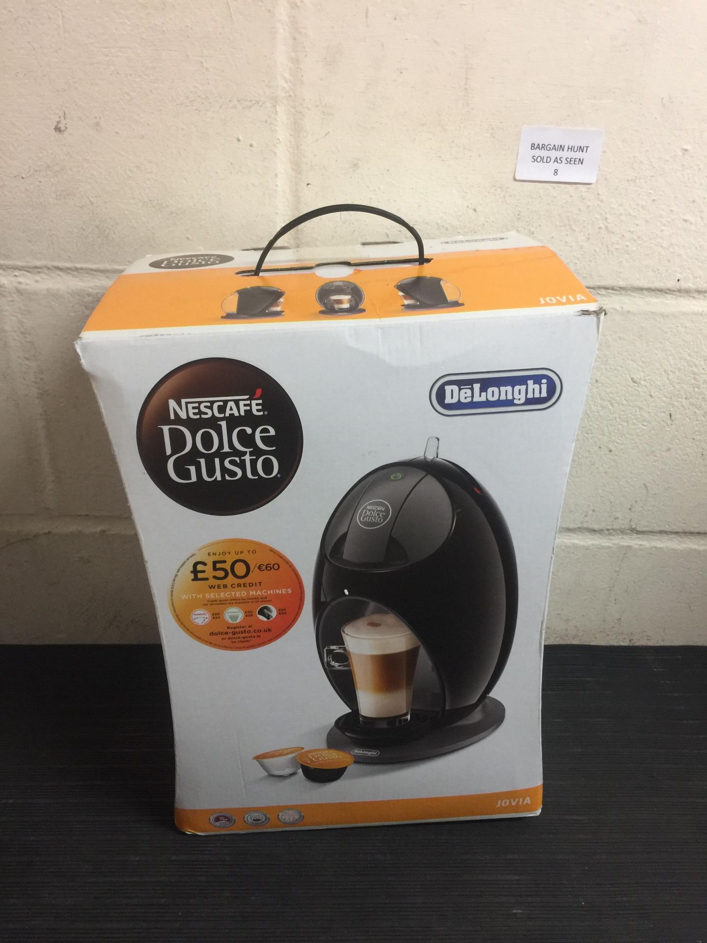 Nescafé Dolce Gusto Jovia by De'Longhi - EDG250B Coffee Machine