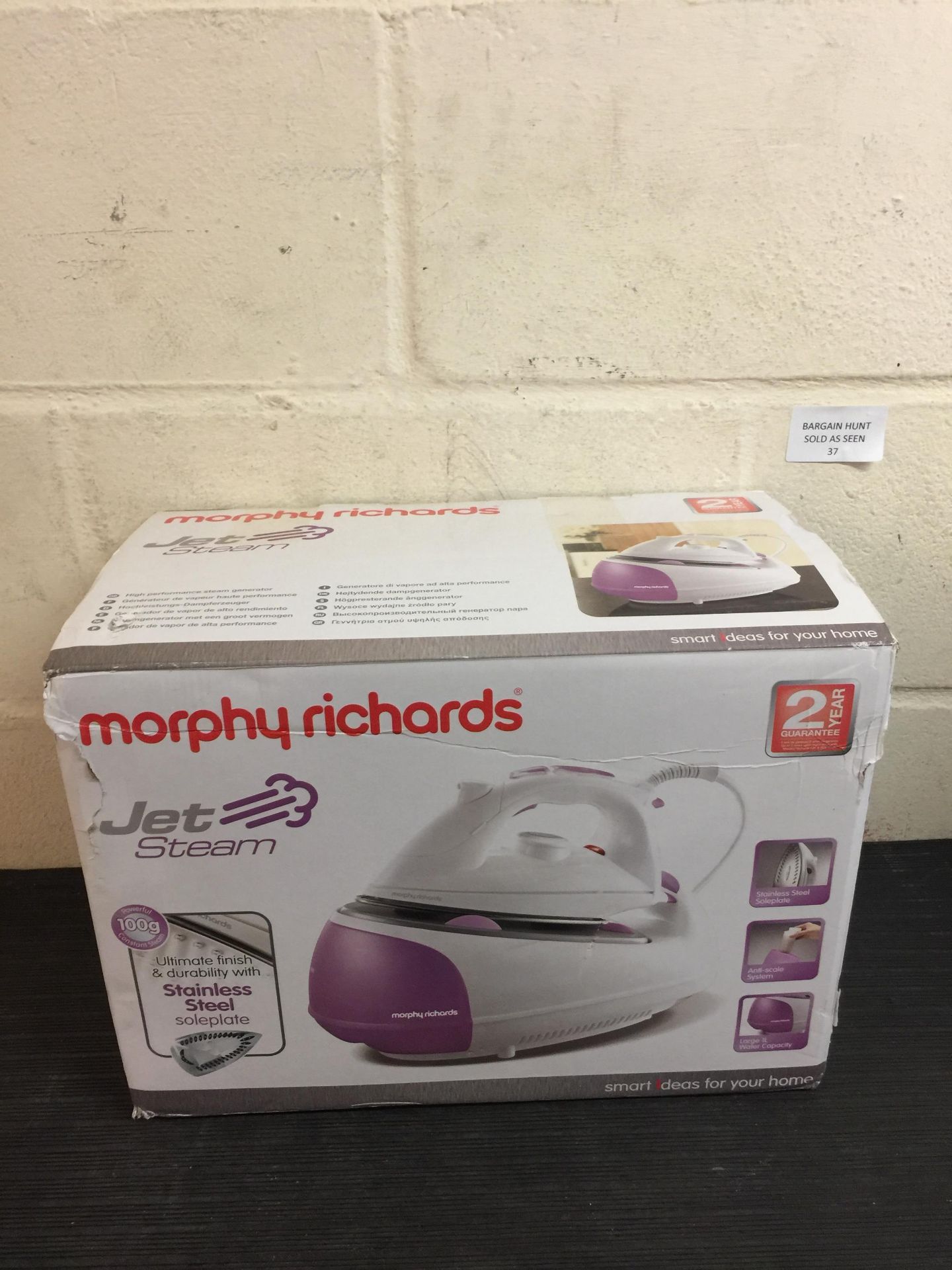 Morphy Richards Jet Steam Generator Iron