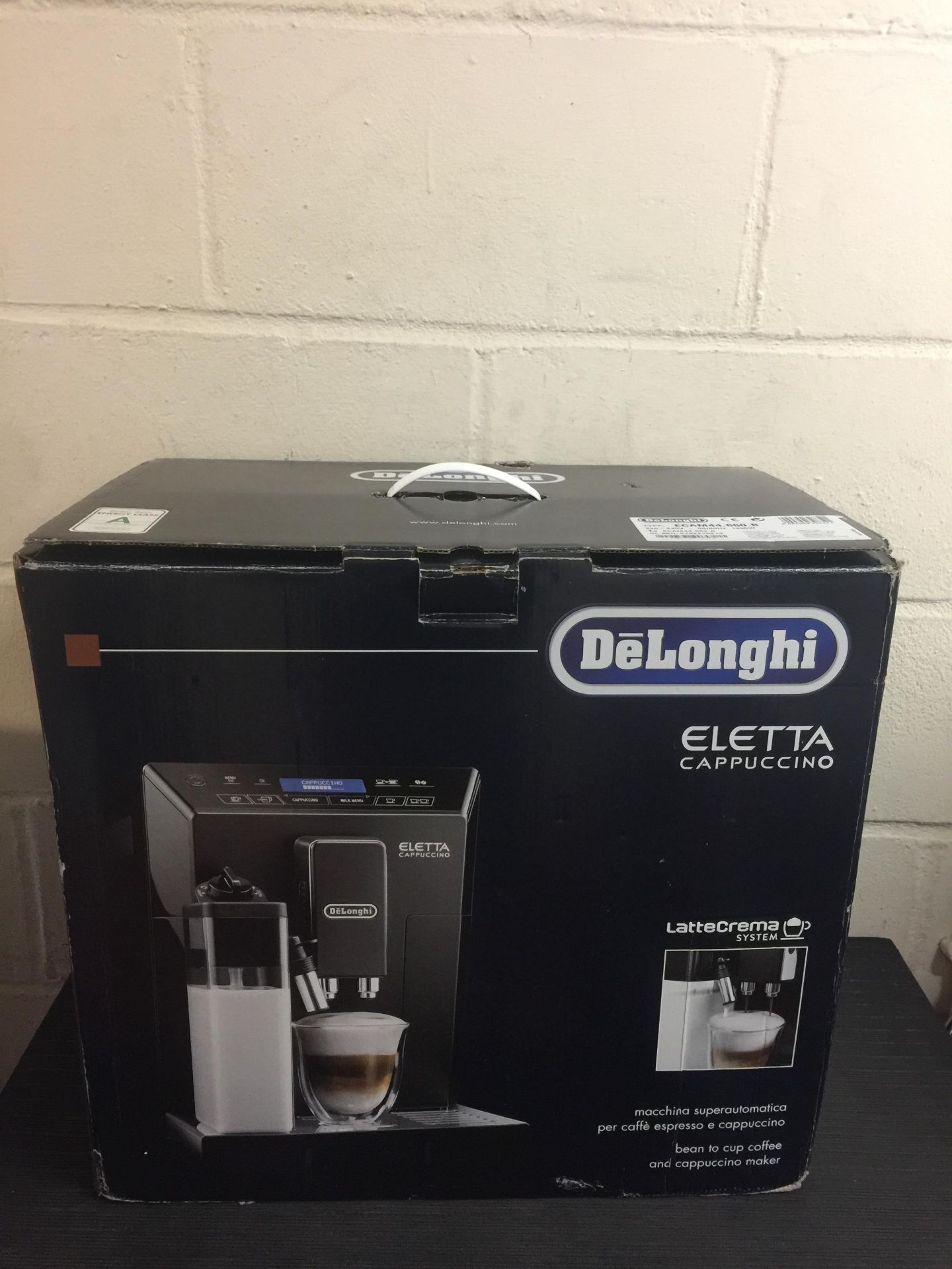 De'Longhi Eletta ECAM 44.660.B Bean to Cup, Black RRP £499.99