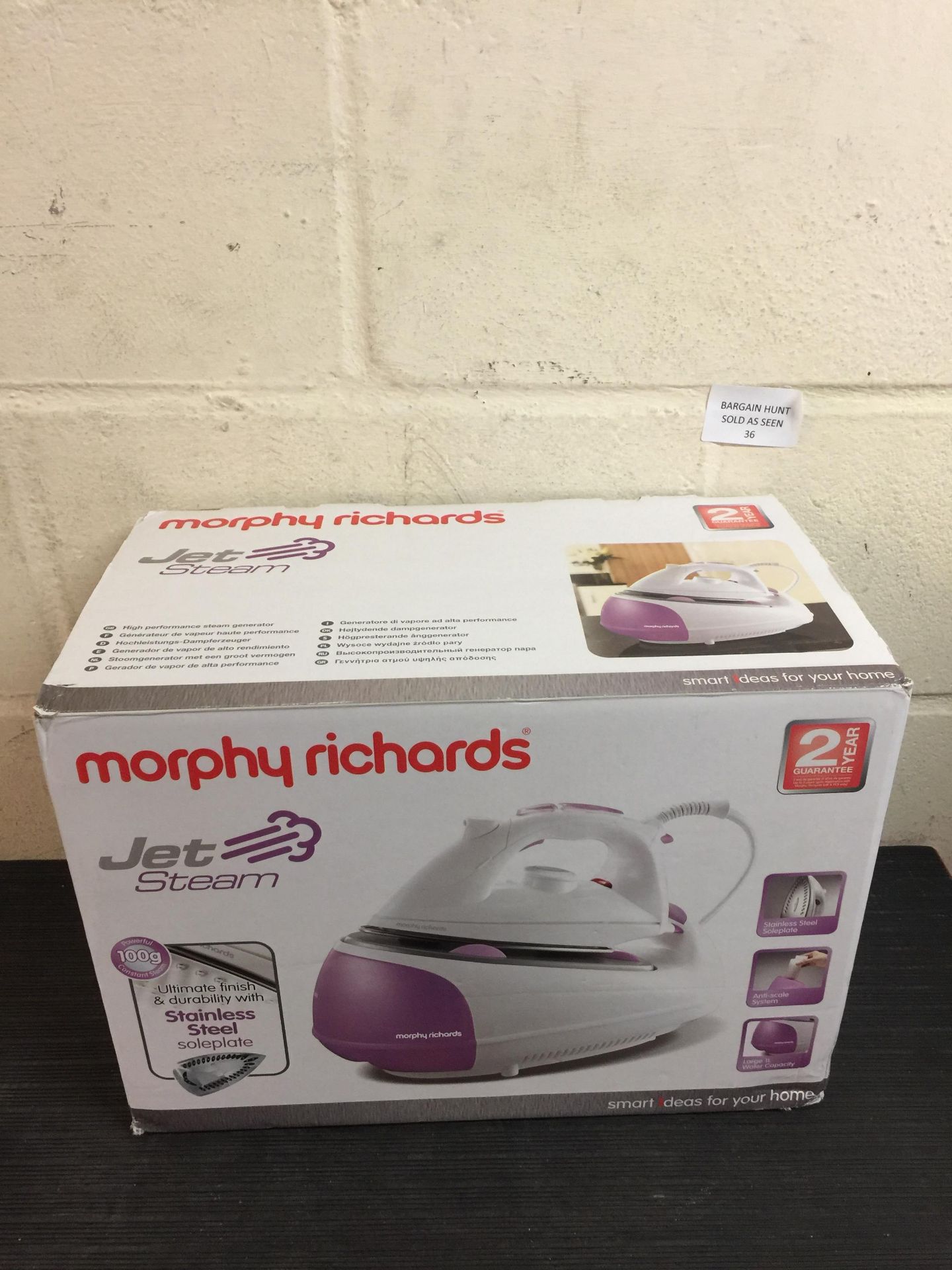 Morphy Richards Jet Steam Generator Iron