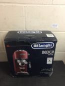 De'Longhi Dedica Style EC685R Traditional Pump Espresso Machine - Red RRP £149.99