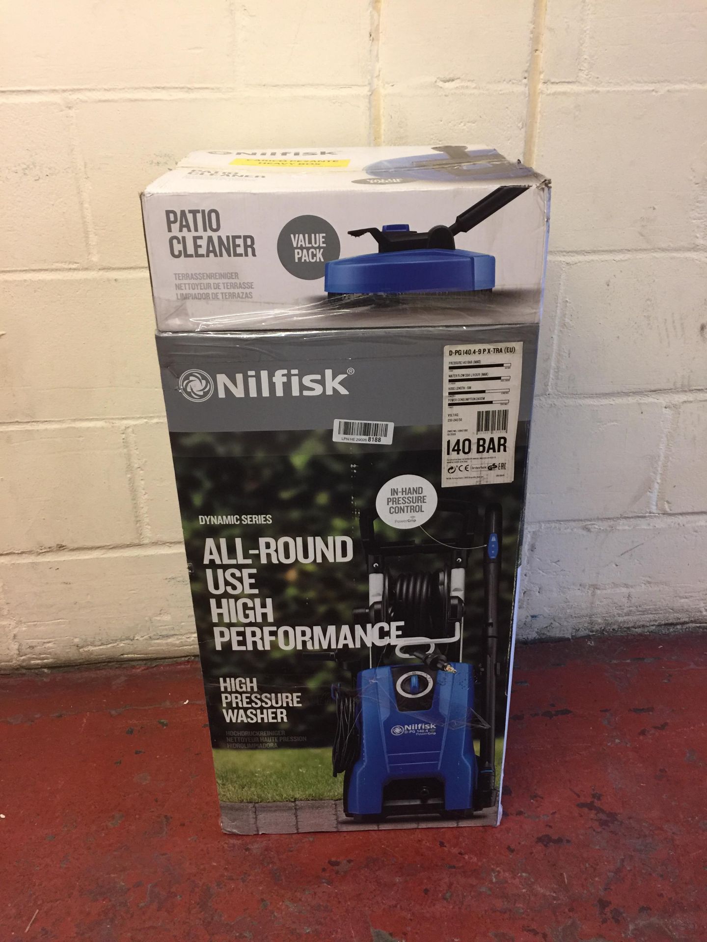 Nilfisk 140 Bar Pressure Washer RRP £250