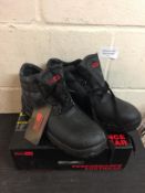 Blackrock Black Leather Work Safety Boots, UK 11