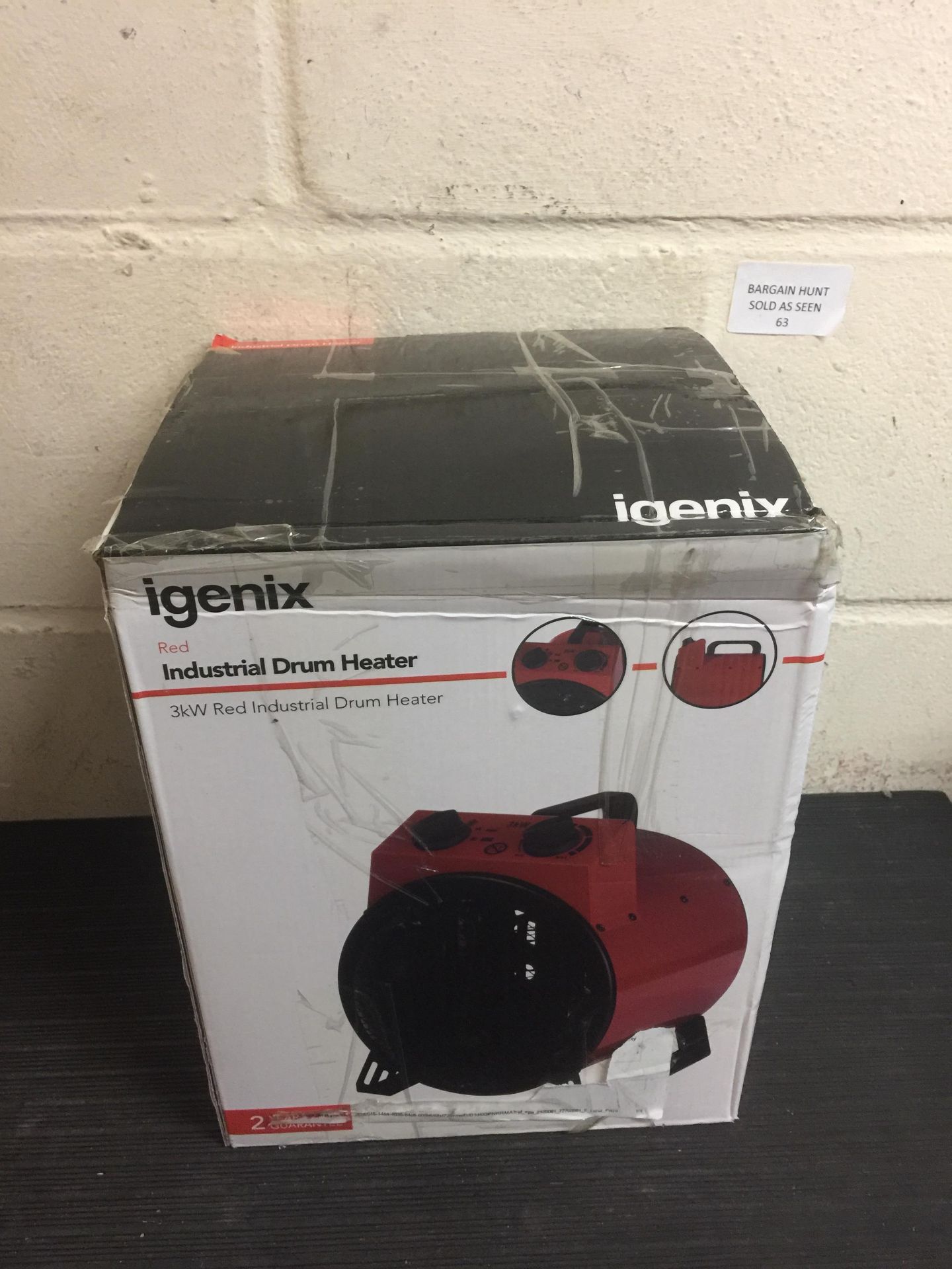 Igenix IG9301 Commercial Drum Fan Heater