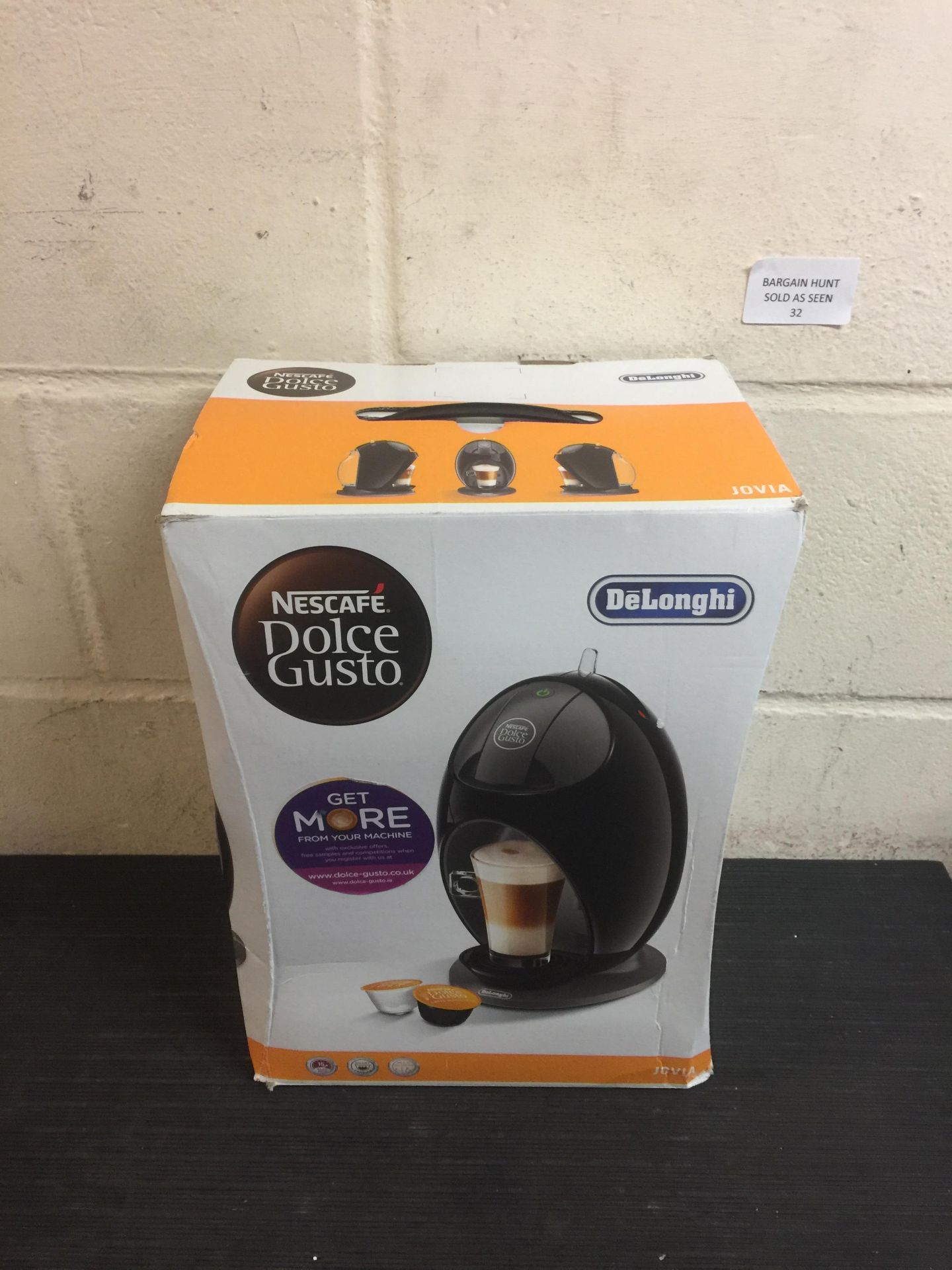 Nescafé Dolce Gusto Jovia by De'Longhi - EDG250B Coffee Machine