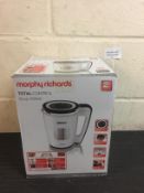 Morphy Richards Total Control Soup Maker 501020 White Soupmaker RRP £69.99