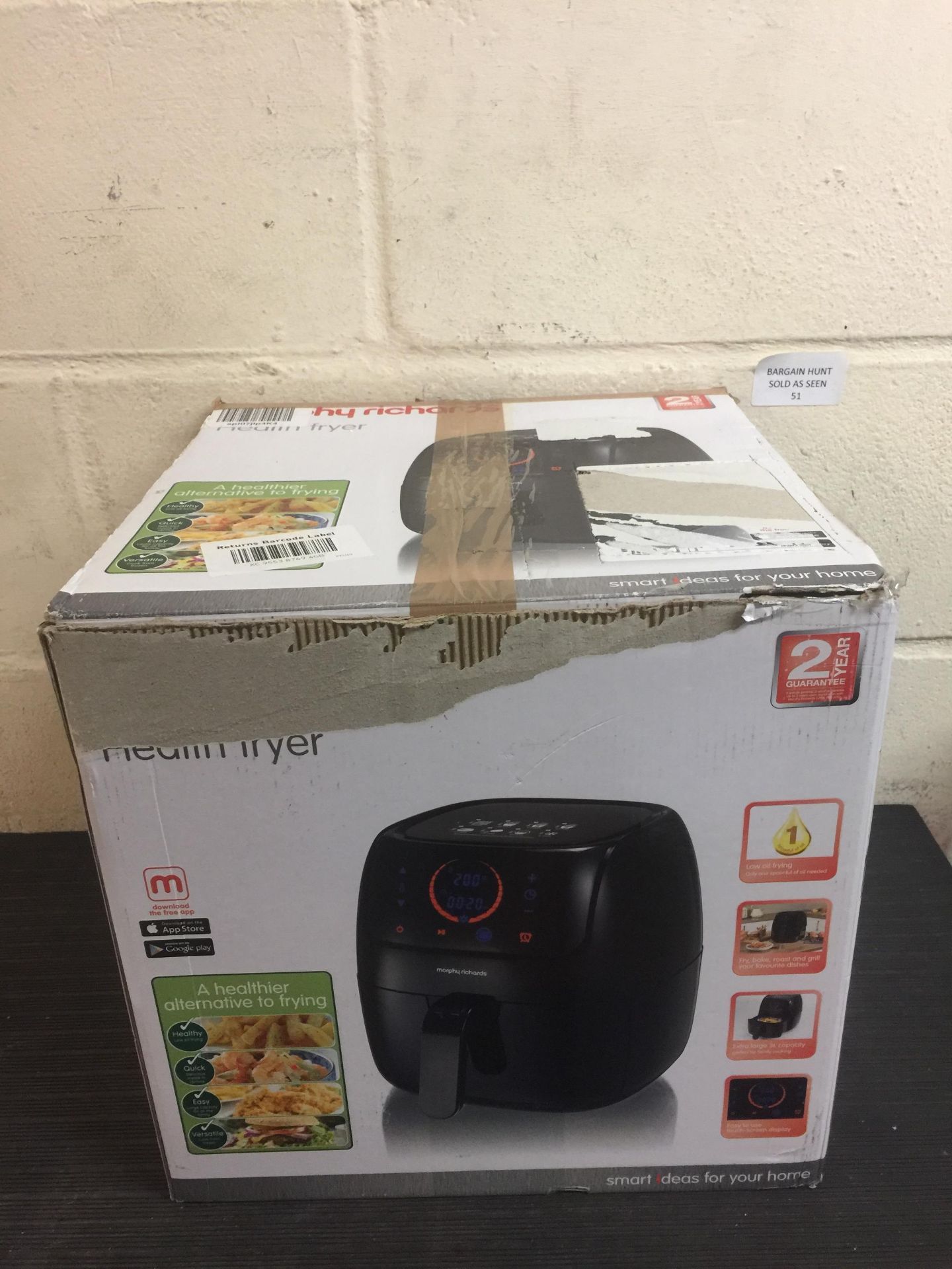 Morphy Richards Health Fryer 3L