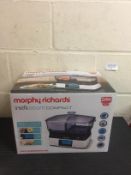 Morphy Richards Intellisteam Compact Food Steamer RRP £79.99
