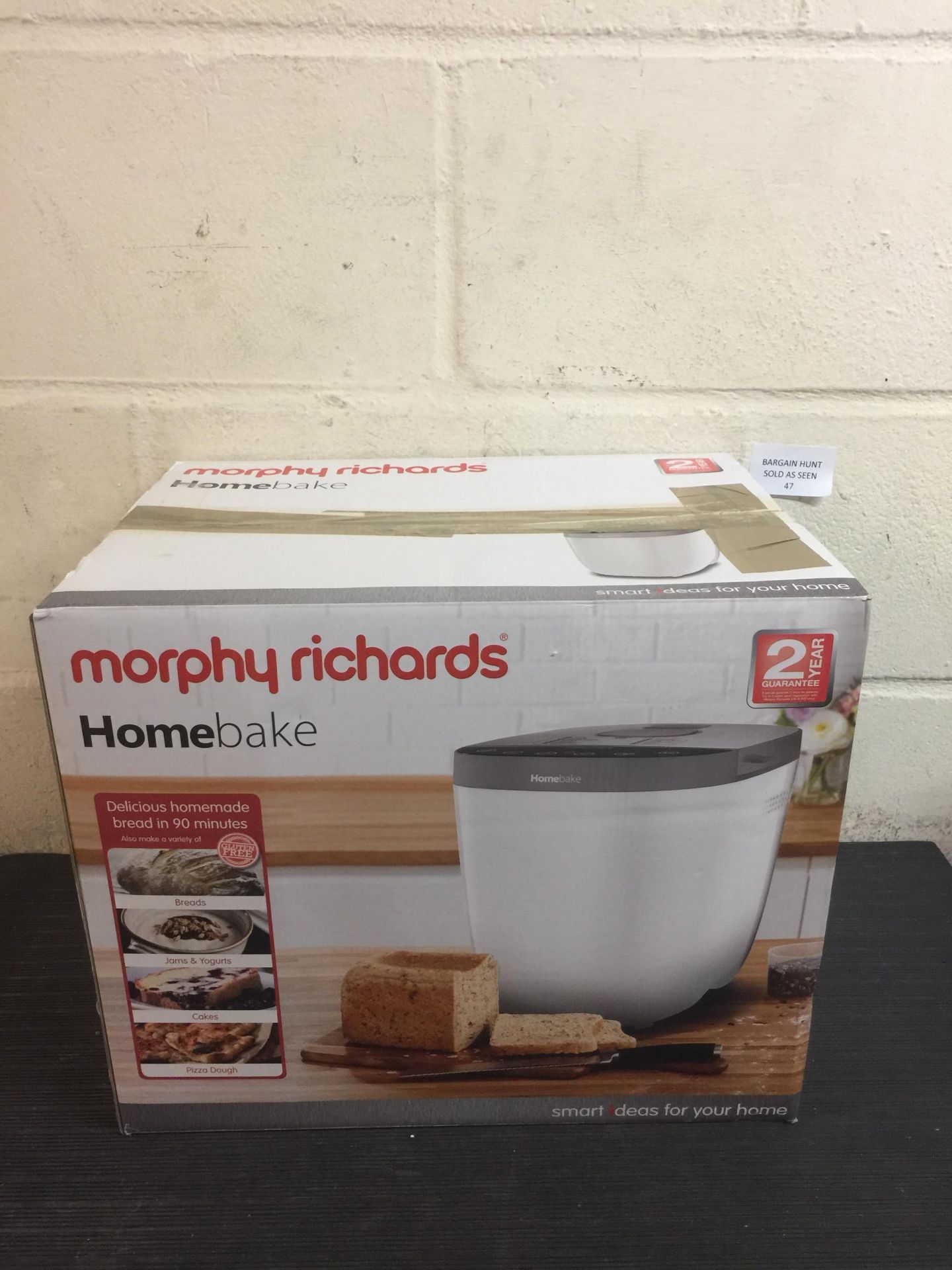 Morphy Richards Homebake Breadmaker RRP £69.99