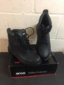 Arco Safety Boots, Size 10 UK