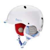Bern Women's Lenox Snow Helmet, Satin White, Small