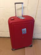 Samsonite S'Cure - Spinner 81 - 5 kg Suitcase, 81 cm, 138 L, Crimson Red RRP £165.99
