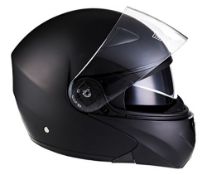 MOTO F19 Matt Black · Cruiser Helmet