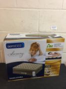 AeroBed Unisex Luxury Collection Raised Airbed Indoor Air Bed, Beige, RRP £125.99
